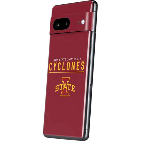 Iowa State University Athletic Text Pixel Skins